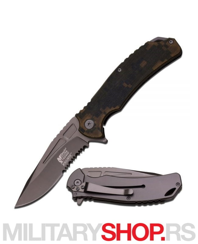 Outdoor nazubljeni nož XTREME MX-A834DGS