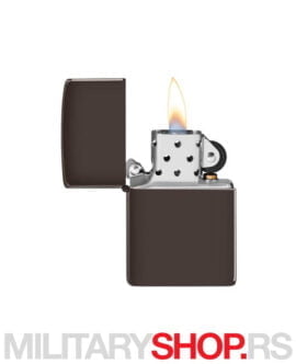 Zippo upaljač braon mat