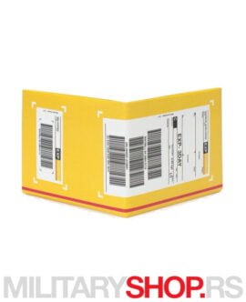 Novčanik sa dizajnom DHL koverte