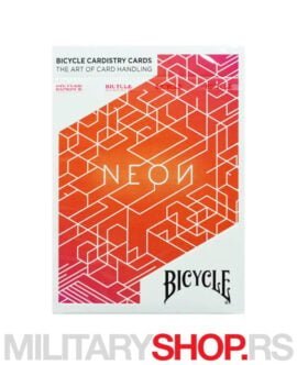 Karte za igranje Bicycle Neon-Orange Cardistry
