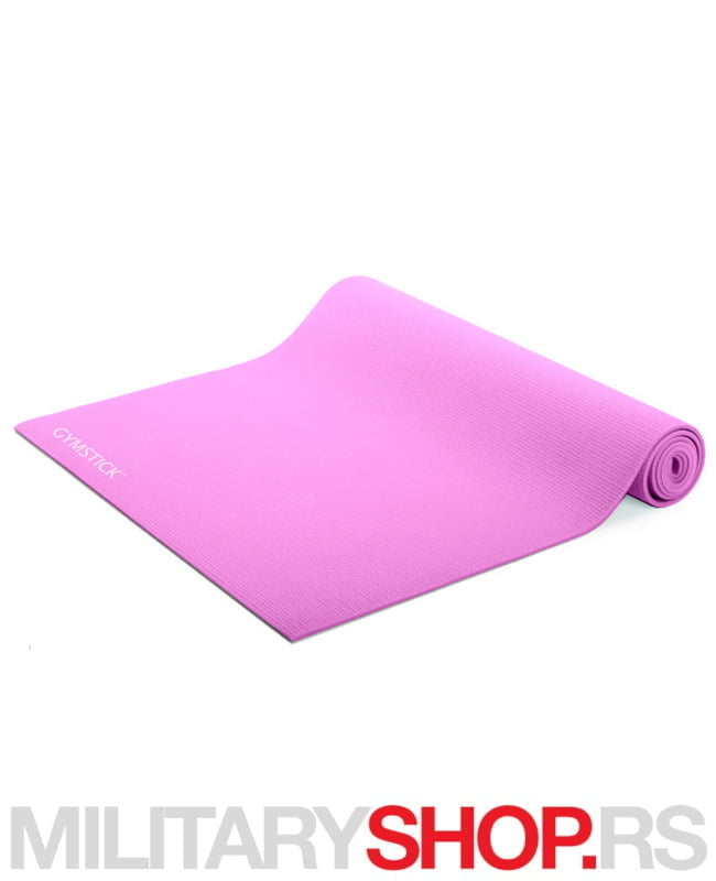 Strunjača za jogu roze boje Gymstick