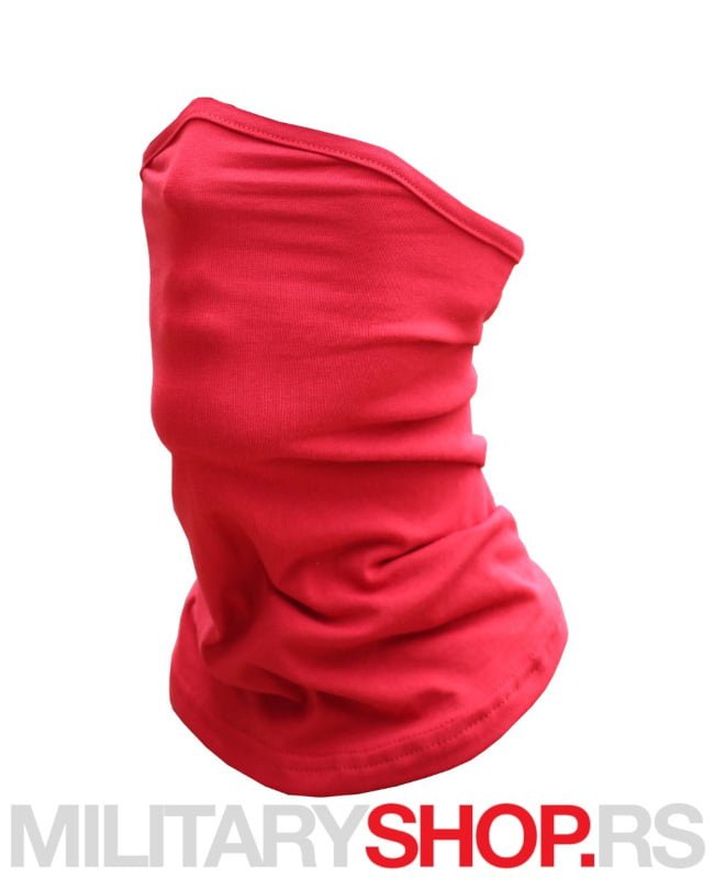 Crvena moto bandana za vrat i lice