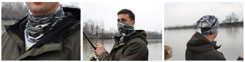 Bandana šal Urban maskirna šara