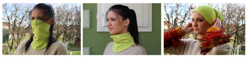 Bandana 3u1 kivi zelene boje