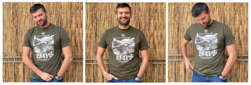 Bristol Blenheim Kraljevska avijacija zelena majica