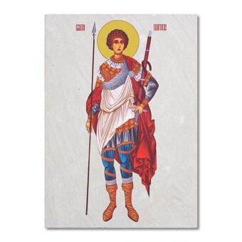 Đurđic ikona na kamenu Sveti Georgije