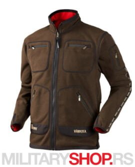 Lovački duks braon-narandžasti Harkila Kamko fleece