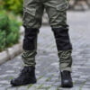 Taktičke pantalone crno-zelene boje Predator
