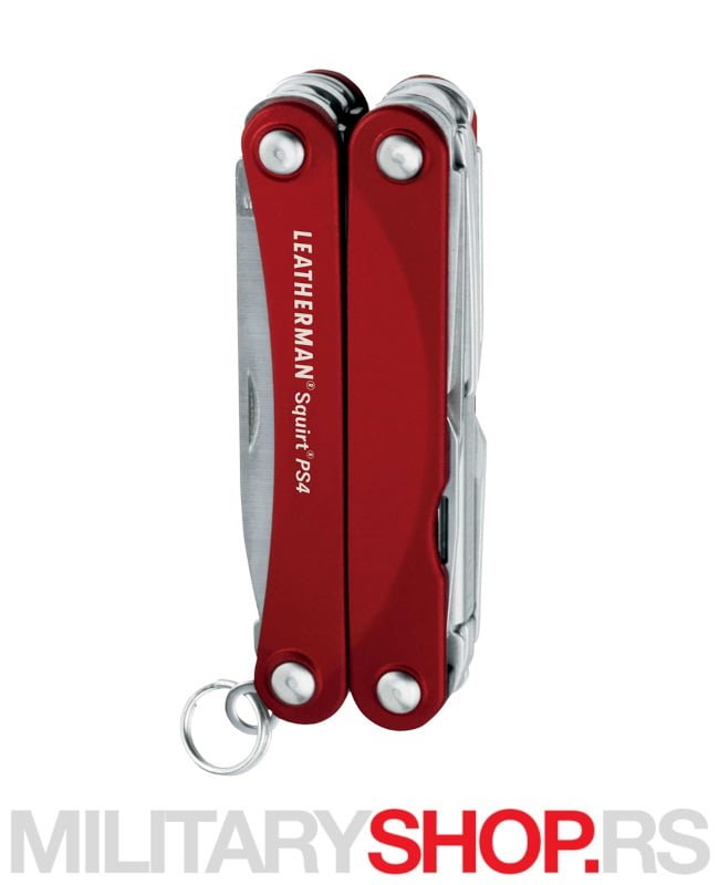 Multi tool klešta Leatherman SQUIRT PS4 Red
