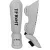 Štitnici za potkolenice beli TFight Techniko Shin Guards