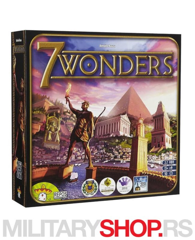 Društvena igra Svetska čuda 7 Wonders