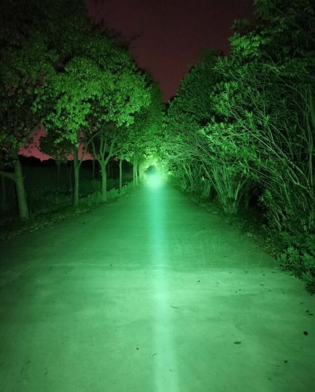 Lovačka lampa zelena dioda Acebeam L19