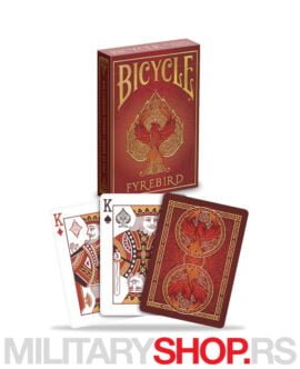 Karte za igranje Žar-ptica Bicycle Fyrebird