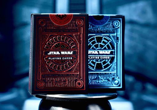 Karte za igranje Star Wars plave
