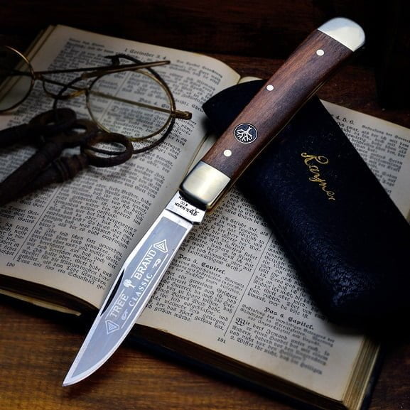 Preklopni nož perorez Trapper Plum Wood