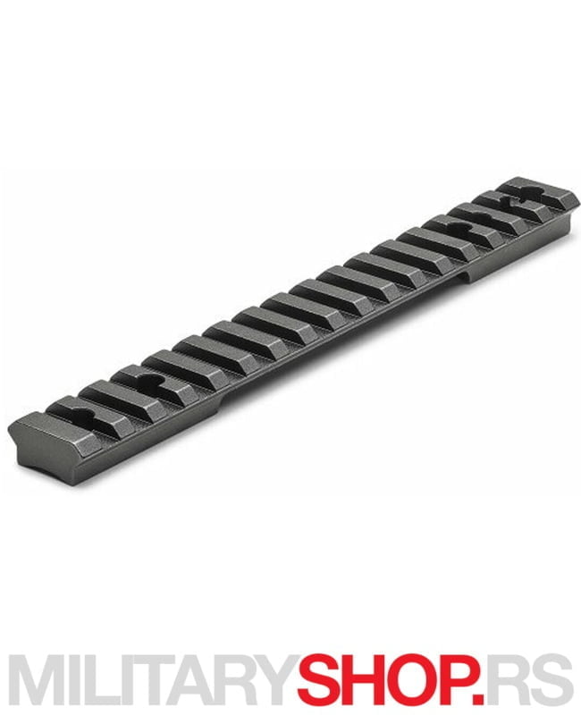 Leupold BackCountry One-Piece Scope Base For Tikka T3/T3x – 0/20 MOA, Matte Black