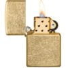 Zippo Tumbled Brass mesingani upaljač