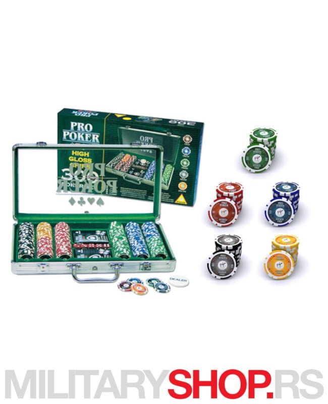 Poker čipovi kofer set Piatnik