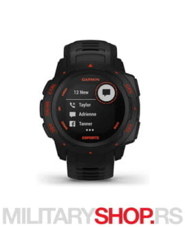 Sat Garmin Instinct Esports Black Lava