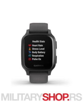 Pametni sat Garmin Venu Sq Sivi