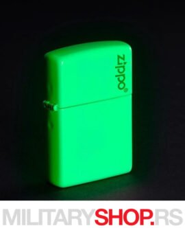 Zippo upaljač koji svetli u mraku Beli Mat