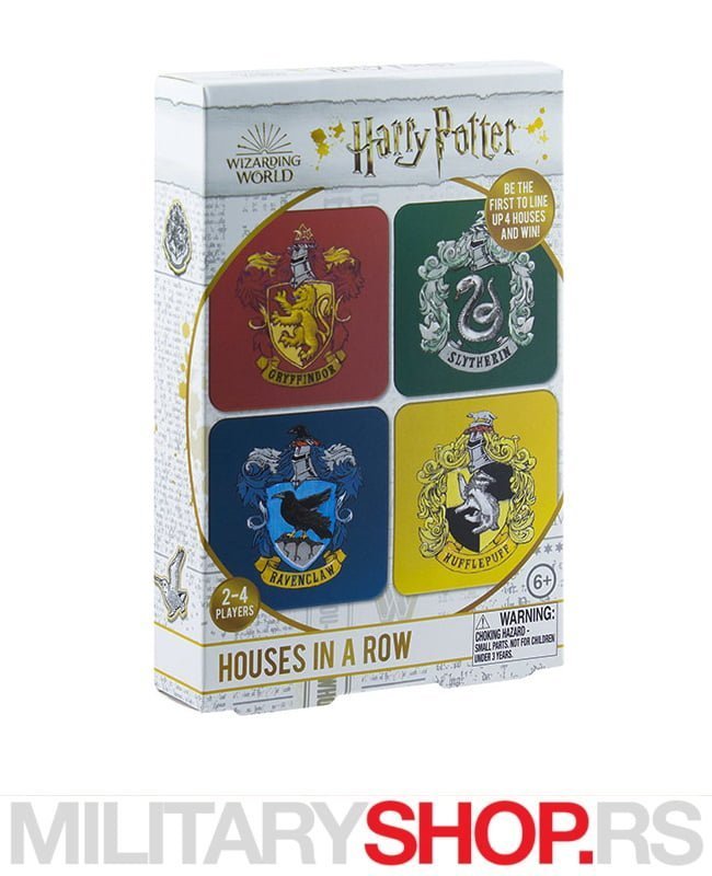 Hogwarts - Sortiranje u kuće igra predstavlja igru koja umnogome podseća na domine ali i na tetris.