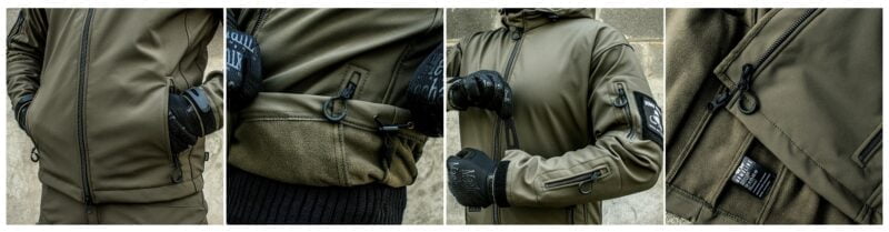 Softshell aktivna jakna Armoline Urban Scout zelena