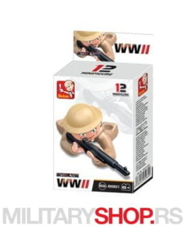 WWII Sluban B0582J figura vojnika