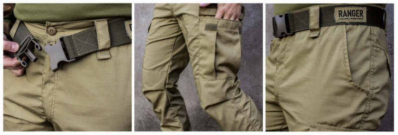 Pantalone kojot boje Armoline Ranger