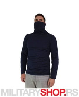 Pamučna rolka teget boje Turtle Neck