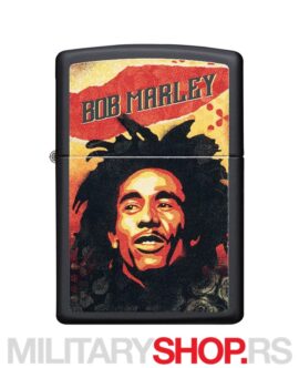 Balck Mate Zippo Upaljač Bob Marley