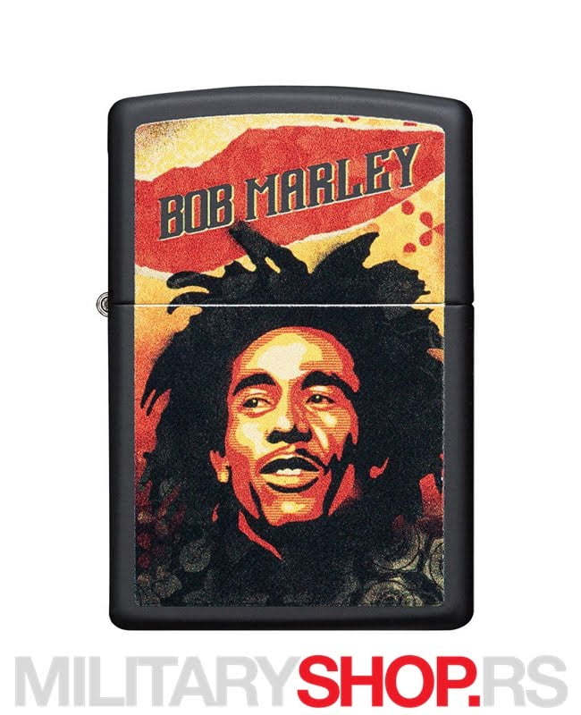 Balck Mate Zippo Upaljač Bob Marley