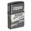 Zippo Upaljač Black Ice Logo 360