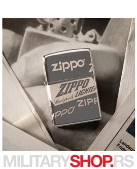 Zippo Upaljač Black Ice Logo 360