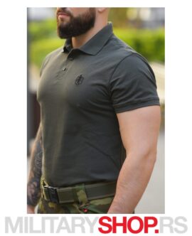 Zelena 100% Pamučna Polo Majica Predator
