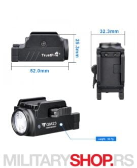 Lampa Za Pištolj TrustFire CM23 Mini