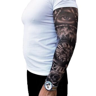 TATTOO OKO RUŽA SAT - UKRASNA TETOVAŽA