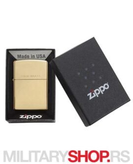 Zippo Solid Bras Visoko Polirani Mesinga