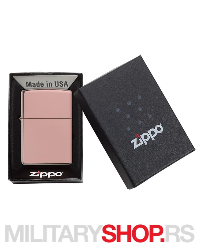 Zippo Upaljač Rose Gold High Polish