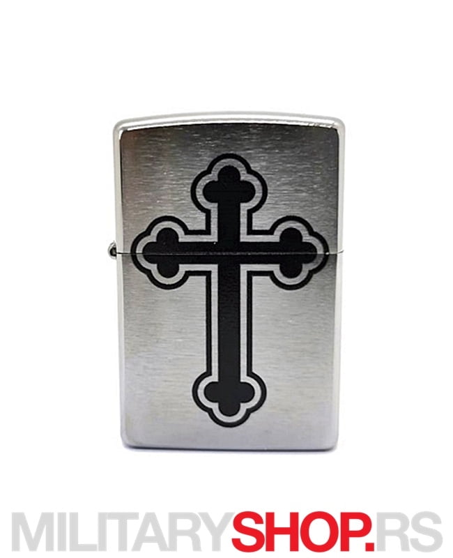 Zippo Upaljač Ortodox Pravoslavni Krst Srbija