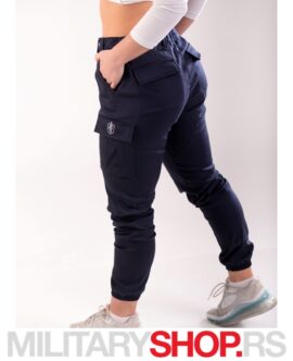 Alternative view of Predator Ženske Taktičke Pantalone Navy Emiliy