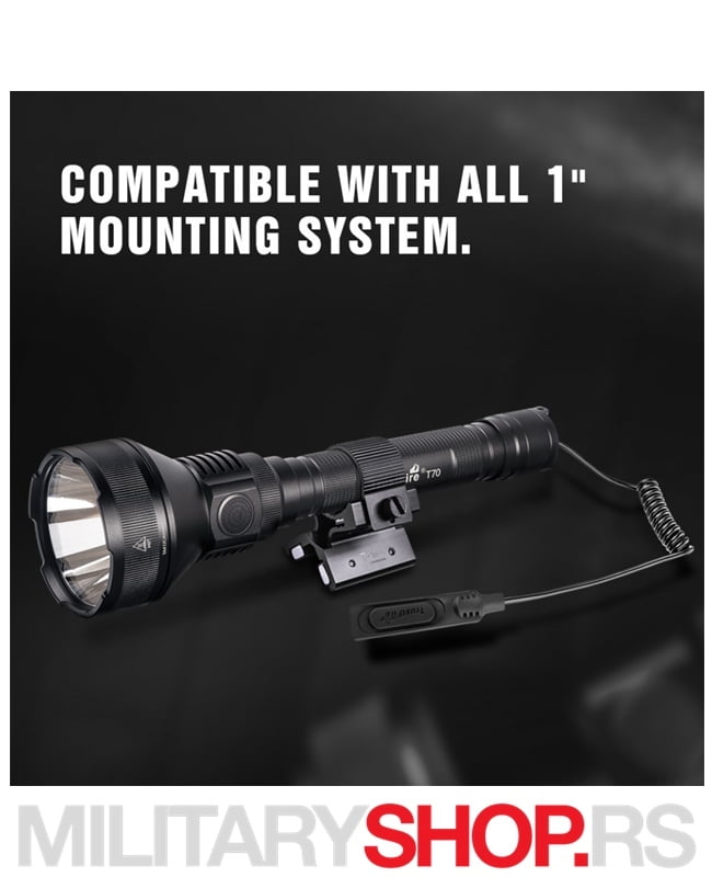 Trustfire Lovački Set T70 V2 Lampa - Slika 7
