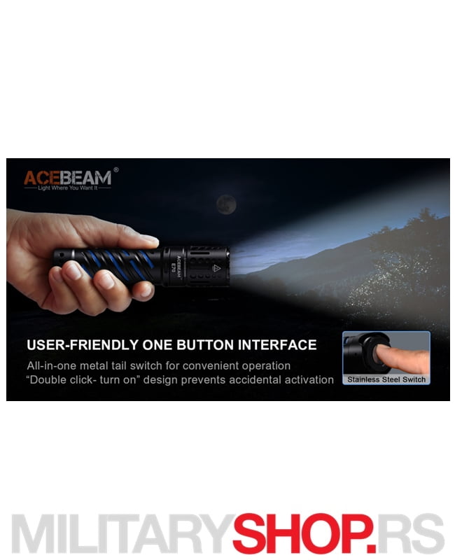 Acebeam Baterijska Lampa E70 Ultra Pocket - Slika 5