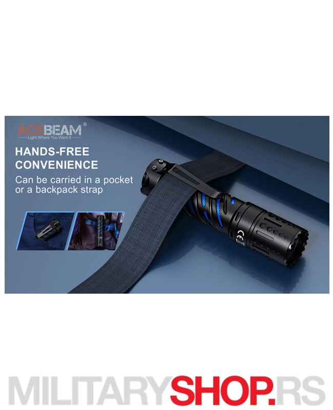 Acebeam Baterijska Lampa E70 Ultra Pocket - Slika 6