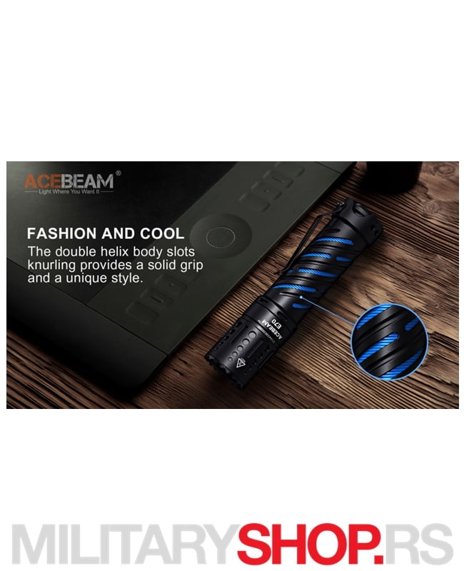 Acebeam Baterijska Lampa E70 Ultra Pocket - Slika 7