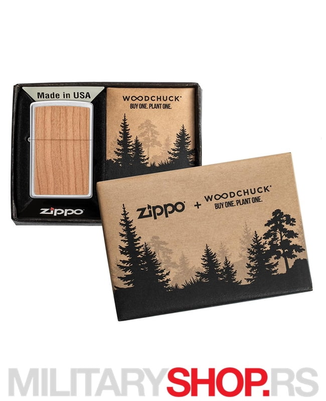 Zippo Upaljač Chery WoodChuck Eco Plant