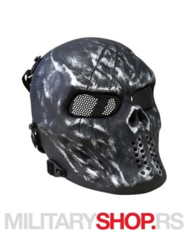Zaštitna Maska KombatUK Skull Gunmetal Grey