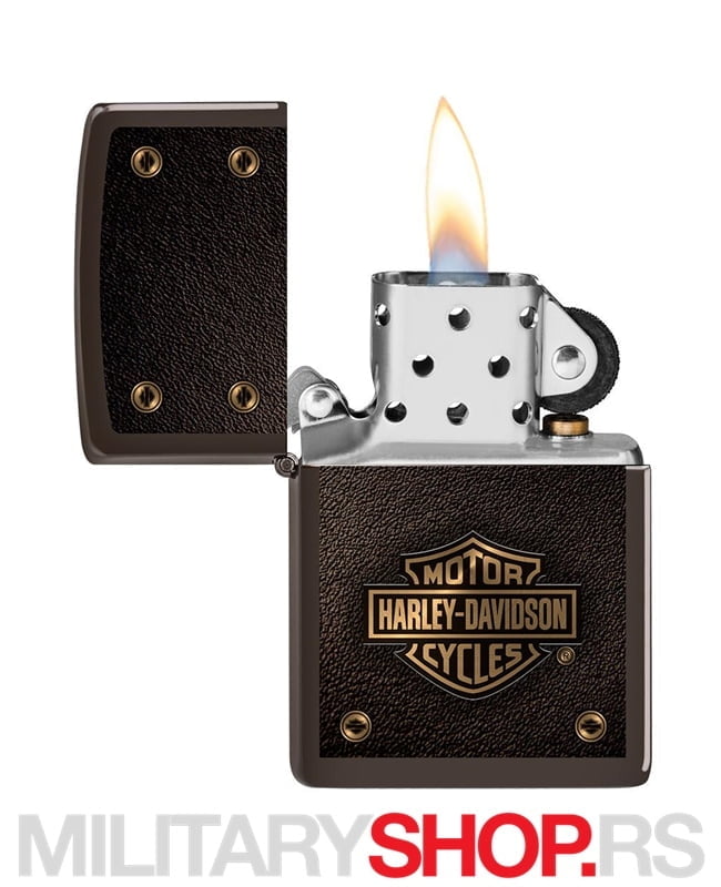 Zippo Upaljač Harley Davidson Leather Design - Slika 2