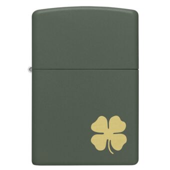 Zippo Oliv Upaljač Four Leaf Clover