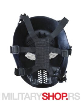Zaštitna Maska KombatUK Skull Gunmetal Grey